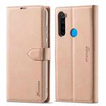 For Xiaomi Redmi Note 8 Forwenw F1 Series Matte Strong Magnetism Horizontal Flip Leather Case with Holder & Card Slots & Wallet & Photo Frame(Rose Gold)