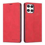 For iPhone 12 / 12 Pro Forwenw Dream Series Magnetic Oil Edge Horizontal Flip Leather Case with Holder & Card Slot & Photo Frame & Wallet(Red)