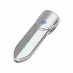 V19S Bluetooth 5.0 Business Style Fingerprint Touch Bluetooth Earphone(Silver)