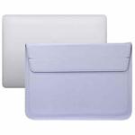 PU Leather Ultra-thin Envelope Bag Laptop Bag for MacBook Air / Pro 13 inch, with Stand Function(Tranquil Blue)