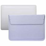 PU Leather Ultra-thin Envelope Bag Laptop Bag for MacBook Air / Pro 15 inch, with Stand Function(Tranquil Blue)
