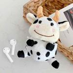 Plush Cow Pattern Earphone Protective Case for AirPods 1 / 2