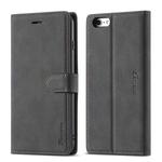 For iPhone 6 Plus / 6s Plus Forwenw F1 Series Matte Strong Magnetism Horizontal Flip Leather Case with Holder & Card Slots & Wallet & Photo Frame(Black)