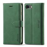For iPhone 7 / 8 Forwenw F1 Series Matte Strong Magnetism Horizontal Flip Leather Case with Holder & Card Slots & Wallet & Photo Frame(Green)