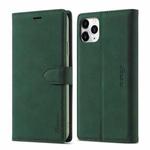 For iPhone 11 Pro Forwenw F1 Series Matte Strong Magnetism Horizontal Flip Leather Case with Holder & Card Slots & Wallet & Photo Frame(Green)