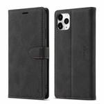 For iPhone 11 Pro Forwenw F1 Series Matte Strong Magnetism Horizontal Flip Leather Case with Holder & Card Slots & Wallet & Photo Frame(Black)