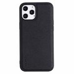 For iPhone 12 Pro Max GEBEI Full-coverage Shockproof Leather Protective Case(Black)