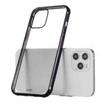 For iPhone 12 mini GEBEI Plating TPU Shockproof Protective Case (Black)