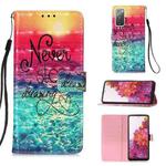 For Samsung Galaxy S20 FE 5G 3D Painting Horizontal Flip Leather Case with Holder & Card Slot & Lanyard(Catch Dream)