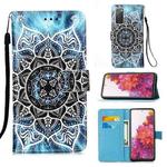 For Samsung Galaxy S20 FE 3D Painting Horizontal Flip Leather Case with Holder & Card Slot & Lanyard(Mandala)