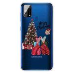 For Samsung Galaxy M31 Christmas Series Clear TPU Protective Case(Christmas Pajamas)