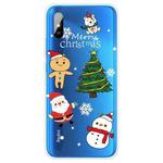 For Xiaomi Redmi 9A Christmas Series Transparent TPU Protective Case(4 Cartoons)