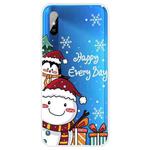 For Xiaomi Redmi 9A Christmas Series Transparent TPU Protective Case(Cute Penguin Snowman)