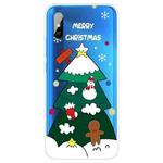 For Xiaomi Redmi 9A Christmas Series Transparent TPU Protective Case(Three-tier Christmas Tree)