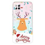 For Huawei P40 Lite & Nova 6 SE Christmas Series Transparent TPU Protective Case(Christmas Ugly Deer)