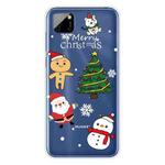 For Huawei Y5p Christmas Series Transparent TPU Protective Case(4 Cartoons)