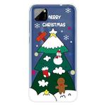 For Huawei Y5p Christmas Series Transparent TPU Protective Case(Three-tier Christmas Tree)
