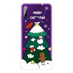 For Huawei Y6p Christmas Series Transparent TPU Protective Case(Three-tier Christmas Tree)