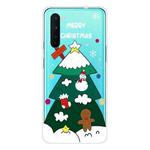 For OnePlus Nord Christmas Series Transparent TPU Protective Case(Three-tier Christmas Tree)
