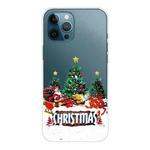 For iPhone 11 Pro Christmas Series Clear TPU Protective Case (Retro Old Man)