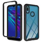 For Huawei Y6 (2019) / Honor 8A Starry Sky Solid Color Series Shockproof PC + TPU Protective Case(Black)