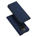 For Xiaomi Poco X3 NFC DUX DUCIS Skin Pro Series Horizontal Flip PU + TPU Leather Case with Holder & Card Slots(Blue)
