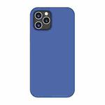 For iPhone 12 mini TOTUDESIGN AA-148 Brilliant Series Shockproof Liquid Silicone Protective Case (Blue)