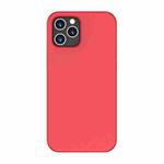 For iPhone 12 / 12 Pro TOTUDESIGN AA-148 Brilliant Series Shockproof Liquid Silicone Protective Case(Red)