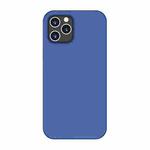 For iPhone 12 / 12 Pro TOTUDESIGN AA-148 Brilliant Series Shockproof Liquid Silicone Protective Case(Blue)