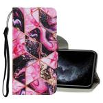 For iPhone 11 Pro Coloured Drawing Pattern Horizontal Flip PU Leather Case with Holder & Card Slots & Wallet & Lanyard (Purple Marble)