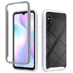 For Xiaomi Redmi 9A Starry Sky Solid Color Series Shockproof PC + TPU Protective Case(White)