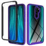For Xiaomi Redmi Note 8 Pro Starry Sky Solid Color Series Shockproof PC + TPU Protective Case(Purple)