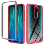 For Xiaomi Redmi Note 8 Pro Starry Sky Solid Color Series Shockproof PC + TPU Protective Case(Red)