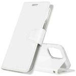 GOOSPERY SONATA DIARY Horizontal Flip Leather Case with Holder & Card Slots & Wallet For iPhone 12 Mini(White)