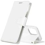 GOOSPERY SONATA DIARY Horizontal Flip Leather Case with Holder & Card Slots & Wallet For iPhone 12 / 12 Pro(White)