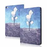 Silk Texture Anti-fall Horizontal Flip Leather Tablet Case with Holder & Sleep / Wake-up Function For iPad Pro 11 inch (2020)(Tree Cloud)