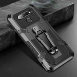 For LG K61 Machine Armor Warrior Shockproof PC + TPU Protective Case(Black)