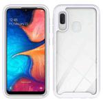 For Samsung Galaxy A20e Starry Sky Solid Color Series Shockproof PC + TPU Protective Case(White)