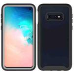 For Samsung Galaxy S10e Starry Sky Solid Color Series Shockproof PC + TPU Protective Case(Black)