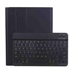A098B TPU Detachable Ultra-thin Bluetooth Keyboard Tablet Case for iPad Air 4 10.9 inch (2020), with Stand & Pen Slot(Black)