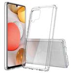 For Samsung Galaxy A42 5G Scratchproof TPU + Acrylic Protective Case(Transparent)