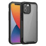 PC+TPU Color Frame Shockproof Phone Protective Case For iPhone 12/12 Pro(Grey)