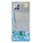 For Samsung Galaxy A42 5G Trendy Cute Christmas Patterned Case Clear TPU Cover Phone Cases(Ice and Snow World)