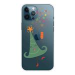 For iPhone 12 / 12 Pro Trendy Cute Christmas Patterned Case Clear TPU Cover Phone Cases(Merry Christmas Tree)