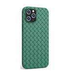 For iPhone 12 mini BV Woven All-inclusive Shockproof Case (Green)