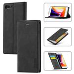 LC.IMEEKE Strong Magnetism Ultra-thin Horizontal Flip Shockproof Matte TPU + PU Leather Case with Holder & Card Slots & Wallet For iPhone 8 Plus / 7 Plus(Black)