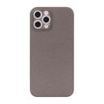 For iPhone 12 mini Shockproof Breathable PP Protective Case (Grey)