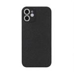 For iPhone 12 Shockproof Breathable PP Protective Case(Black)