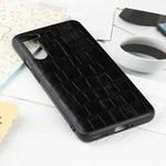 Crocodile Texture Leather Protective Case For OnePlus Nord(Black)
