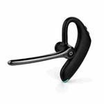 F910 Bluetooth 5.0 Hanging Ear Style Dual Mic Noise Cancelling Bluetooth Earphone(Black)